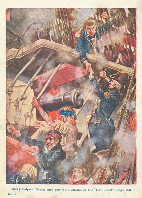 Berry helped Nelson into the main chains of the San Josef