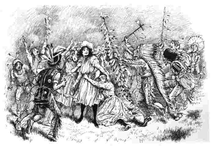 Betty plays Cowboys and Indians