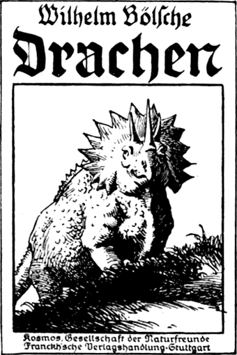 Bucheinband: Wilhelm Bölsche — Drachen