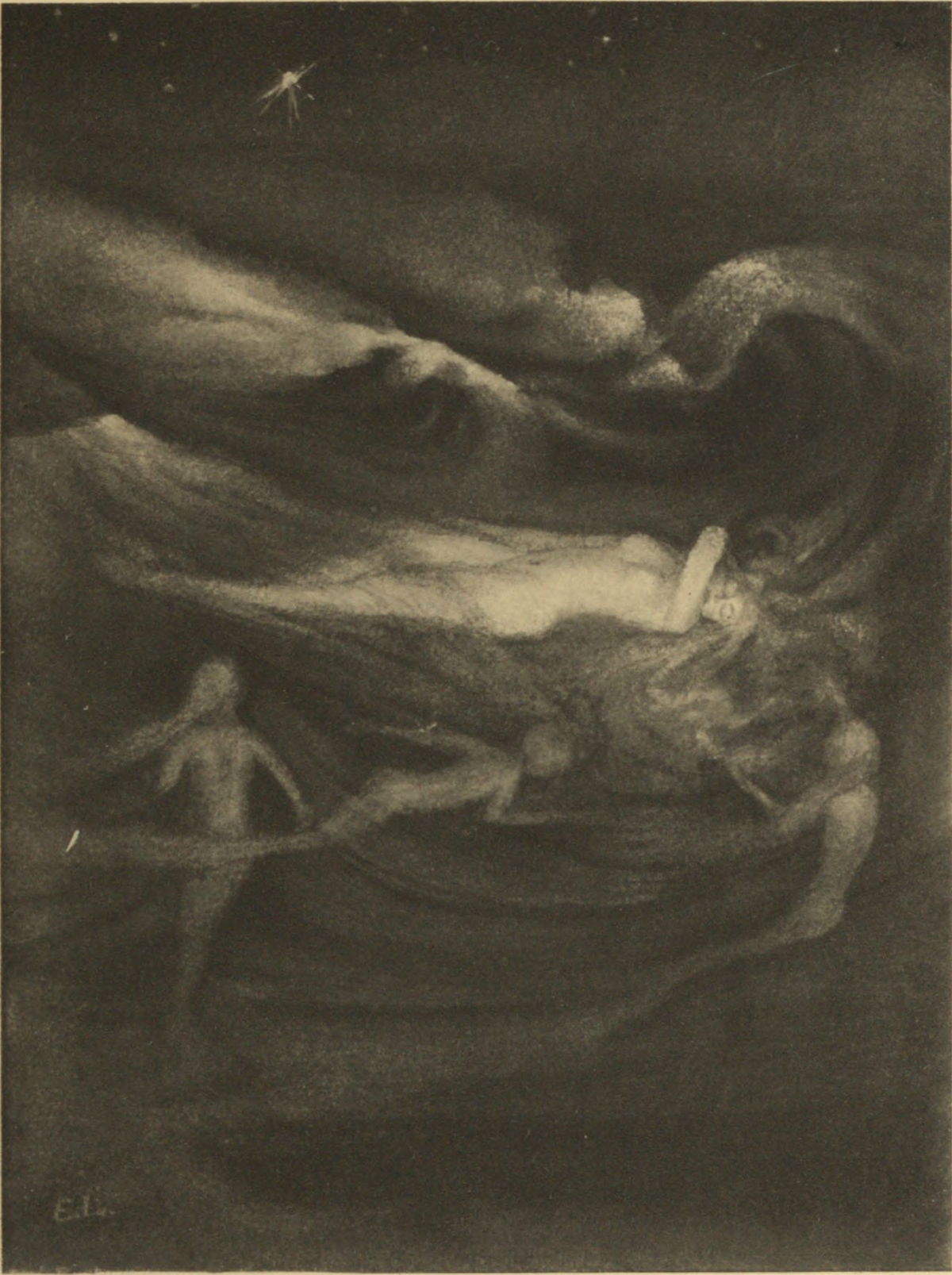 Shall glide sea-children then to thee