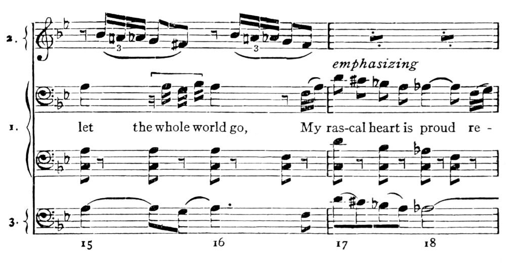 The same music continued.