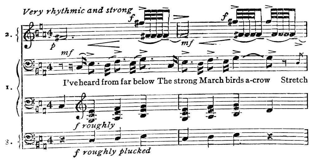 The same music continued.