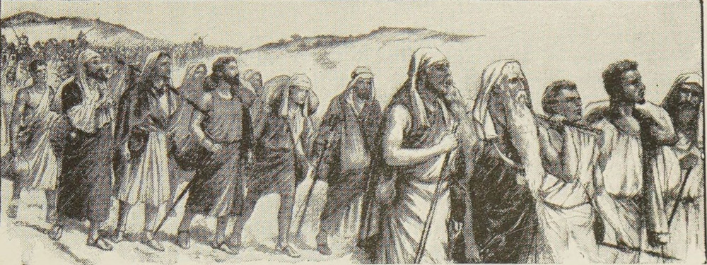 Leaving Egypt.