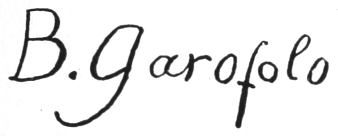 Signature: B. Garofolo