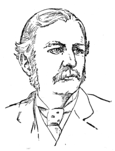 Bust of Holl, facing slightly right; full mustache, mutton chops, slightly wavy hair.