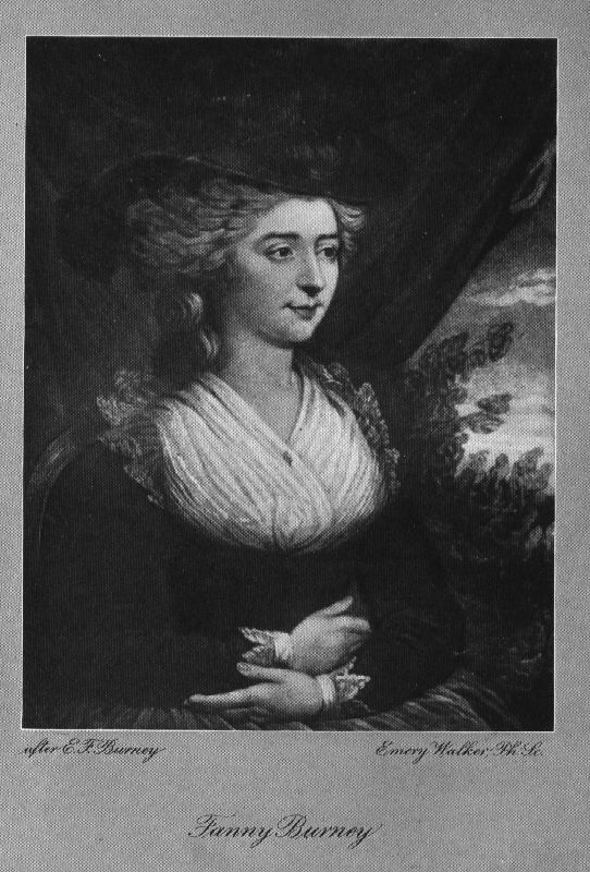 Fanny Burney, Madame D'Arblay