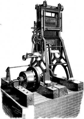 IMPROVED IRON FRAME GANG SAW MILL.