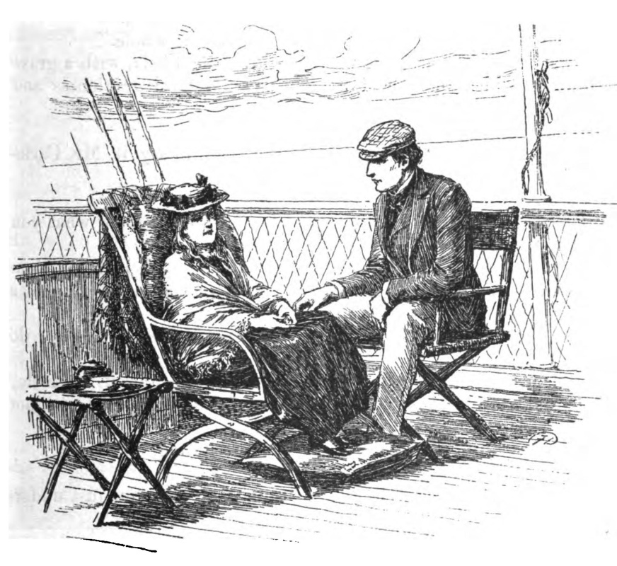 Then he seated himself beside her. Then he seated himself beside her.