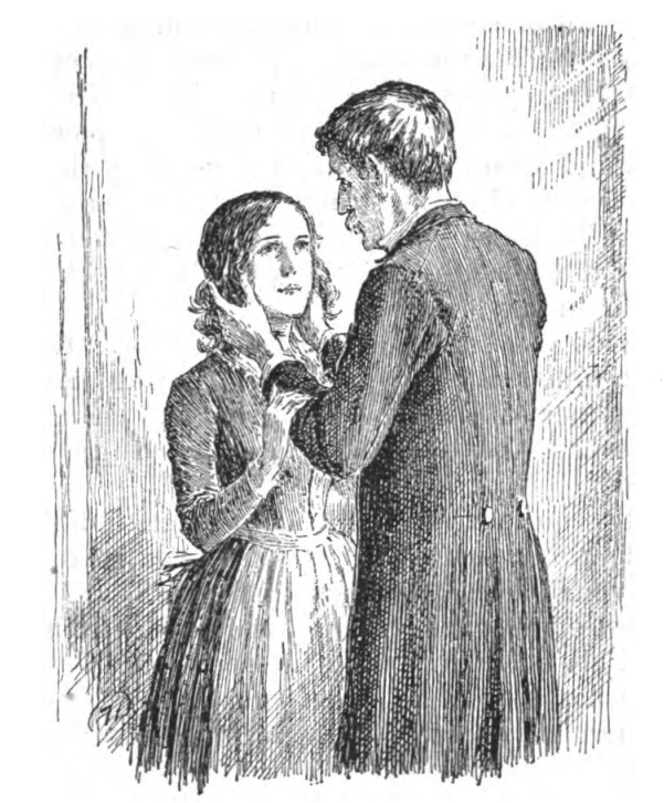 'My dear child,' he said, holding her face in both his hands. 'My dear child,' he said, holding her face in both his hands.