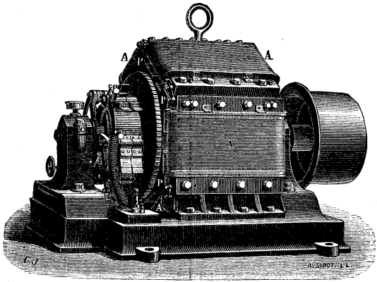 FIG. 1. PERSPECTIVE VIEW OF THE THURY MACHINE.