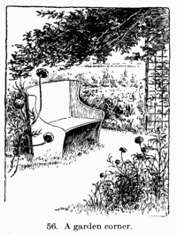 [Illustration: Fig. 56. A garden corner.]