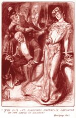 '<I>the Fair and Sometimes Uncertain Daughter of the House of Milbrey</I>.' (See Page 182.)